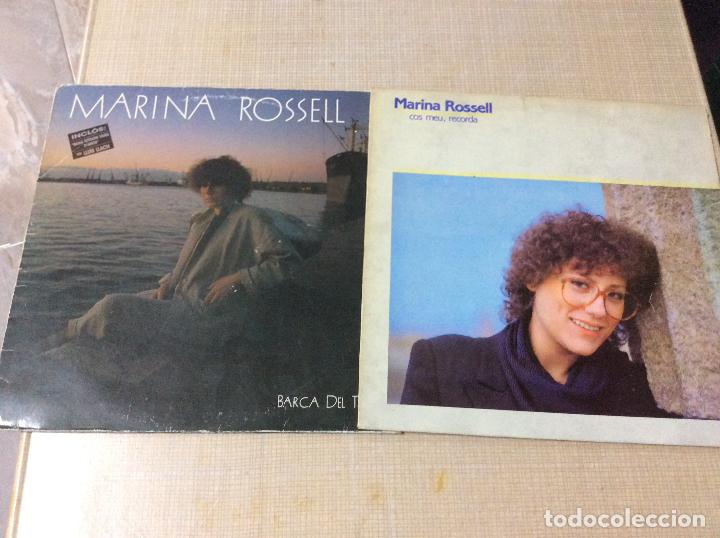 Discos de vinilo: MARINA ROSSELL - LOTE DE DOS LPS - Foto 1