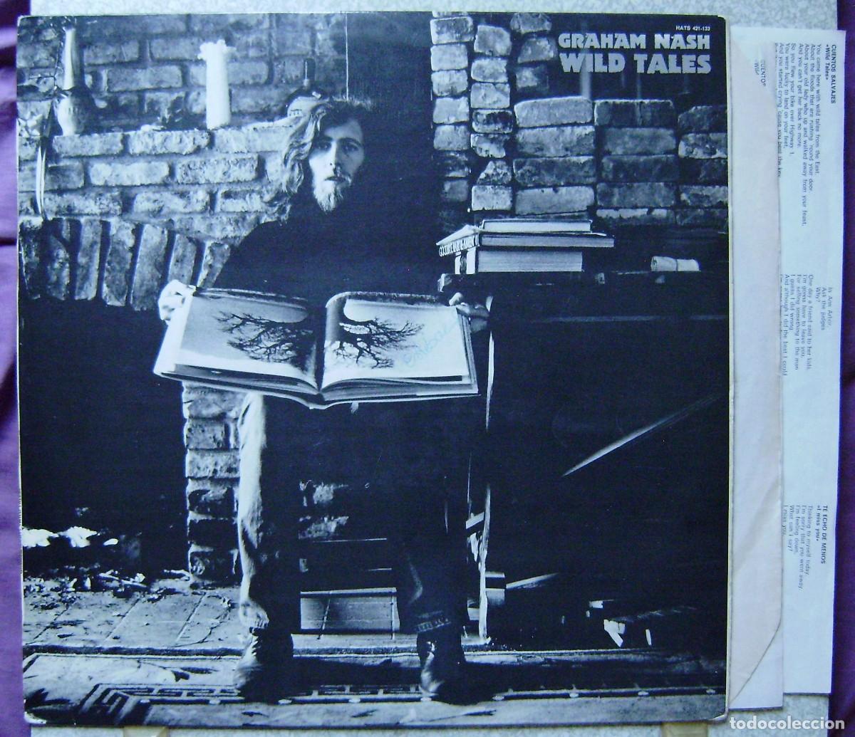 Discos de vinilo: GRAHAM NASH .WILD TALES - Foto 1