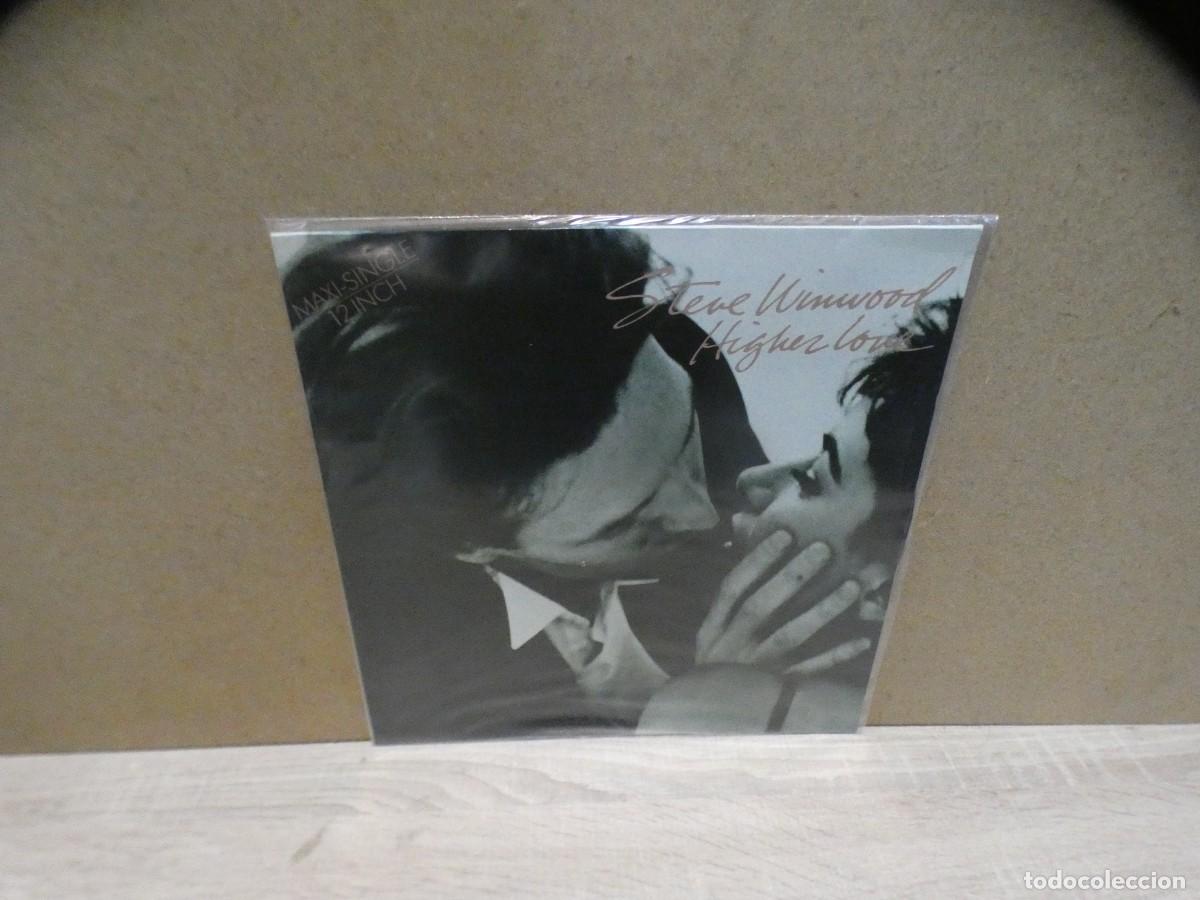 Vinyl-Schallplatten: ARKANSAS1980 PACC218 IMPORTACION BUEN ESTADO GENERAL MAXI SINGLE STEVE WINWOOD HIGHER LOVE