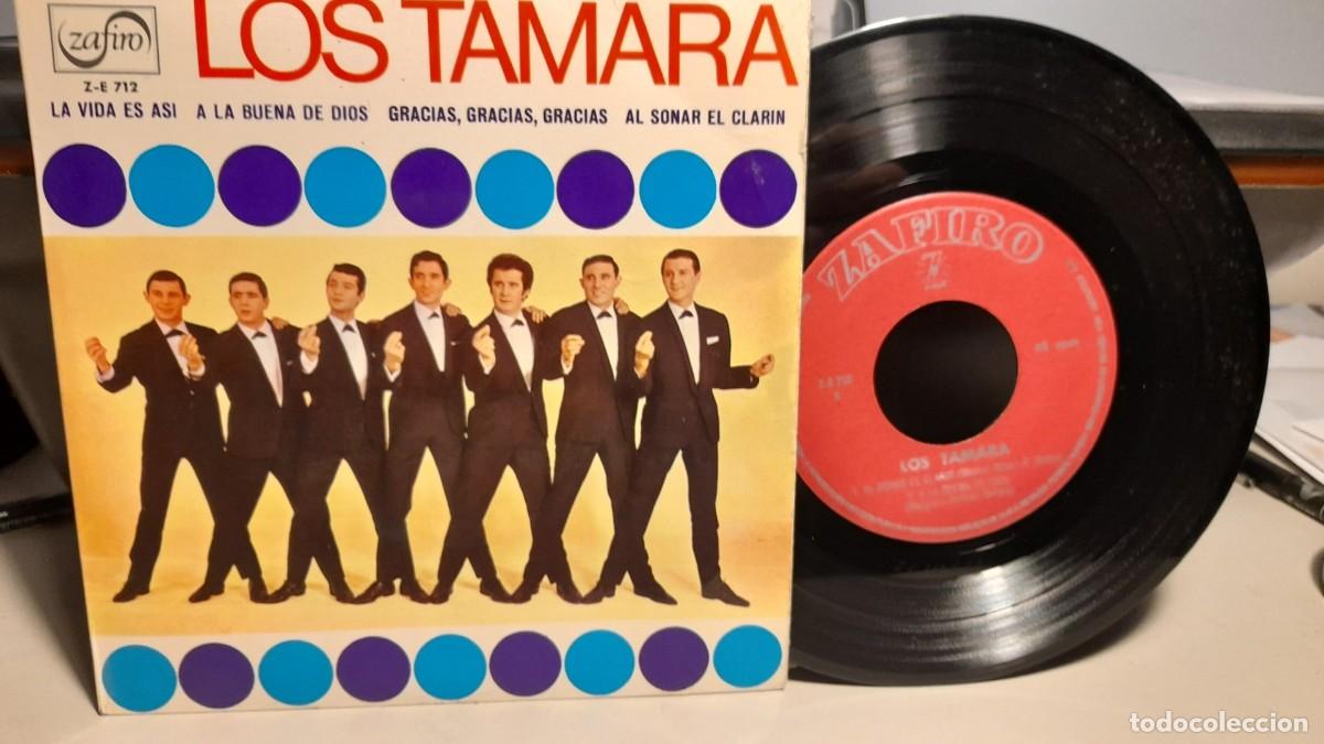 Discos de vinilo: EP LOS TAMARA : LA VIDA ES ASI - Foto 1