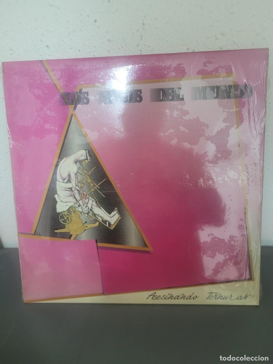 Discos de vinilo: VINILO LP PRECINTADO LOS AMOS DEL MUNDO - Foto 3