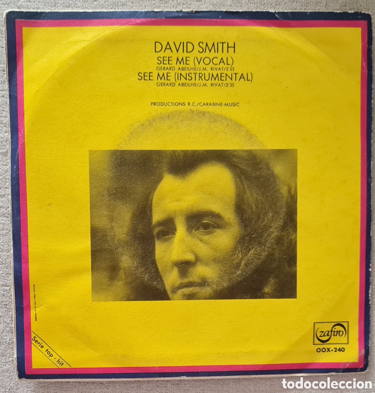 Discos de vinilo: SINGLE - DAVID SMITH - SEE ME - 1971 - Foto 2