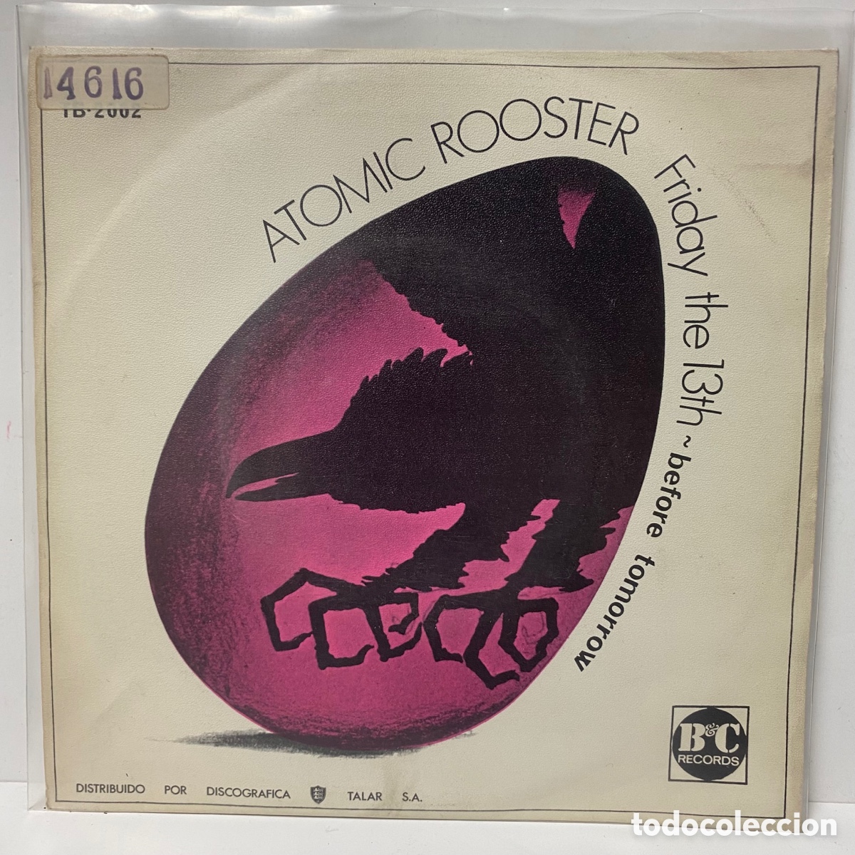 Discos de vinilo: Atomic Rooster - Friday The 13th / Before Tomorrow (7&rdquo;, Single) - Foto 1