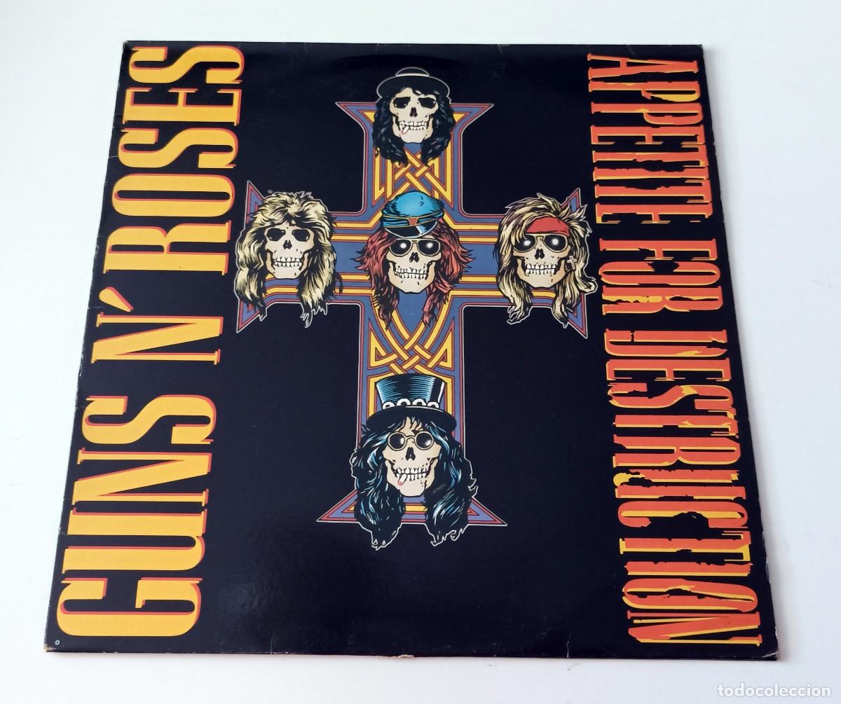 Discos de vinilo: LP GUNS&acute;N ROSES - APPETITE FOR DESTRUCTION - Foto 1
