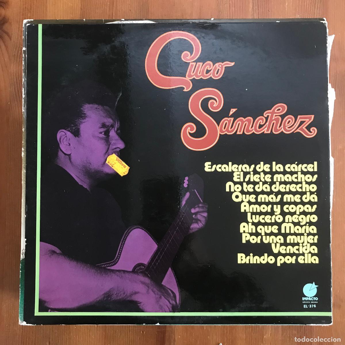 Discos de vinilo: CUCO SANCHEZ - ESCALERAS DE LA C&Aacute;RCEL - LP IMPACTO 1977 - Foto 1