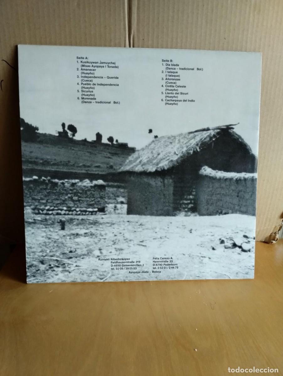 Discos de vinilo: AYOPAYA JILATA ---- BOLIVIA - Foto 2