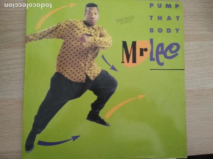 Discos de vinilo: Mr. Lee &lrm;&ndash; Pump That Body 1990 - Foto 3