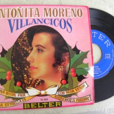 Discos de vinilo: ANTOÑITA MORENO -VILLANCICOS -EP 1968 -PEDIDO MINIMO 3 EUROS
