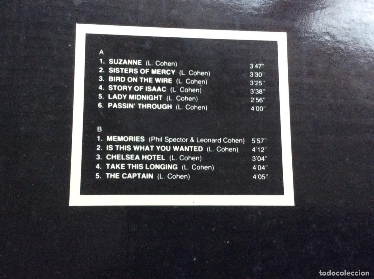 Discos de vinilo: LEONARD COHEN - PROMO ESPA&Ntilde;OL - 1989 - Foto 2
