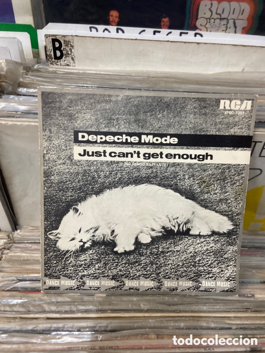 Discos de vinilo: Depeche mode just cant get enough - Foto 1