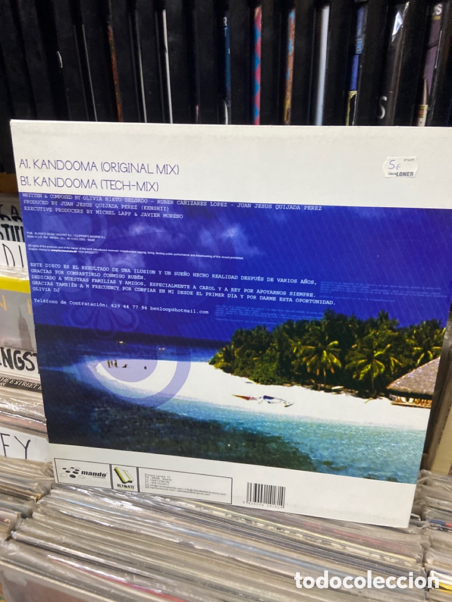 Discos de vinilo: Olivia dj kandooma - Foto 2