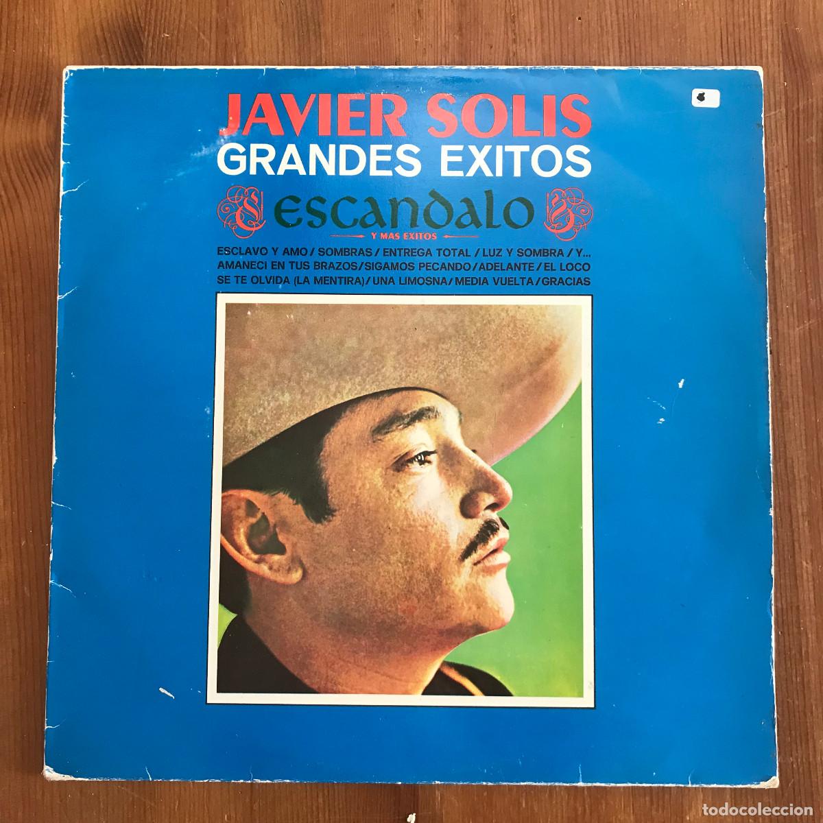 Discos de vinilo: JAVIER SOL&Iacute;S - GRANDES &Eacute;XITOS - LP CBS 1984 - Foto 1