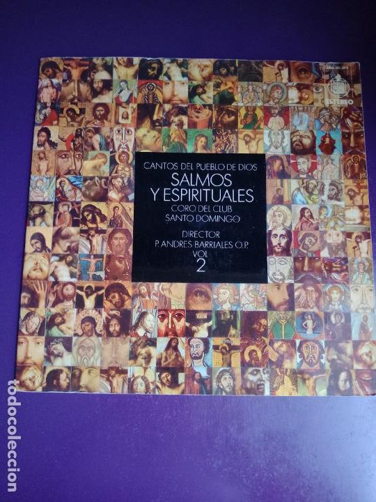 Discos de vinil: Coro Del Club Santo Domingo, Cantos Del Pueblo De Dios 2 - Salmos Y Espirituales - LP HISPAVOX 1970