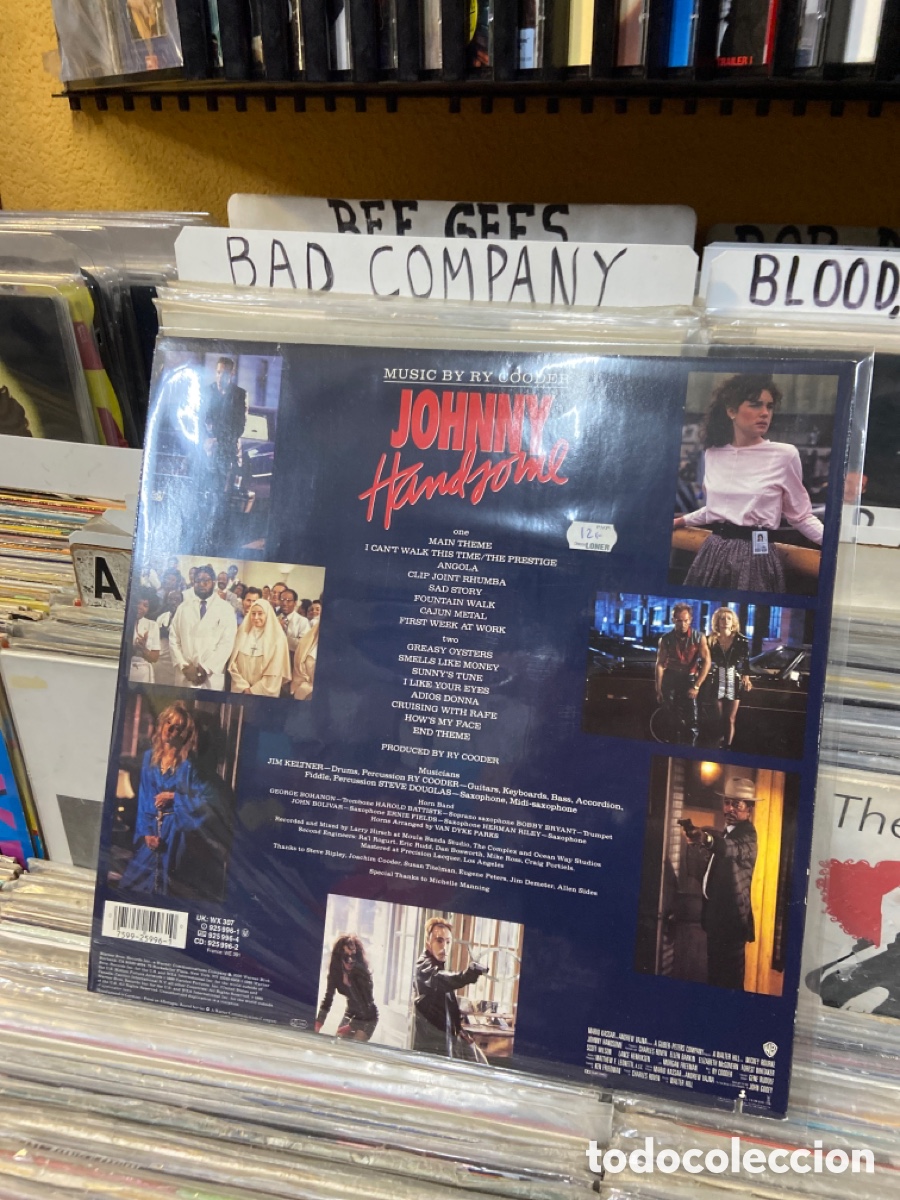 Discos de vinilo: Johnny handsome ry cooder - Foto 2