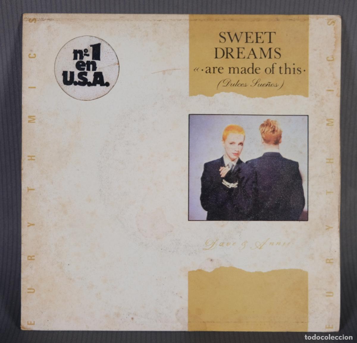 Discos de vinilo: Disco de Vinilo EP Eurythmic Sweet dreams 1983 - Foto 1