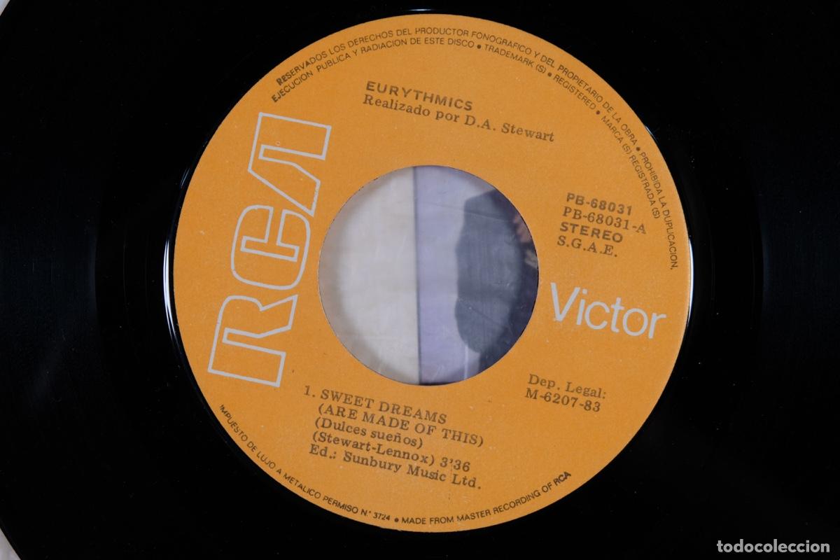 Discos de vinilo: Disco de Vinilo EP Eurythmic Sweet dreams 1983 - Foto 4