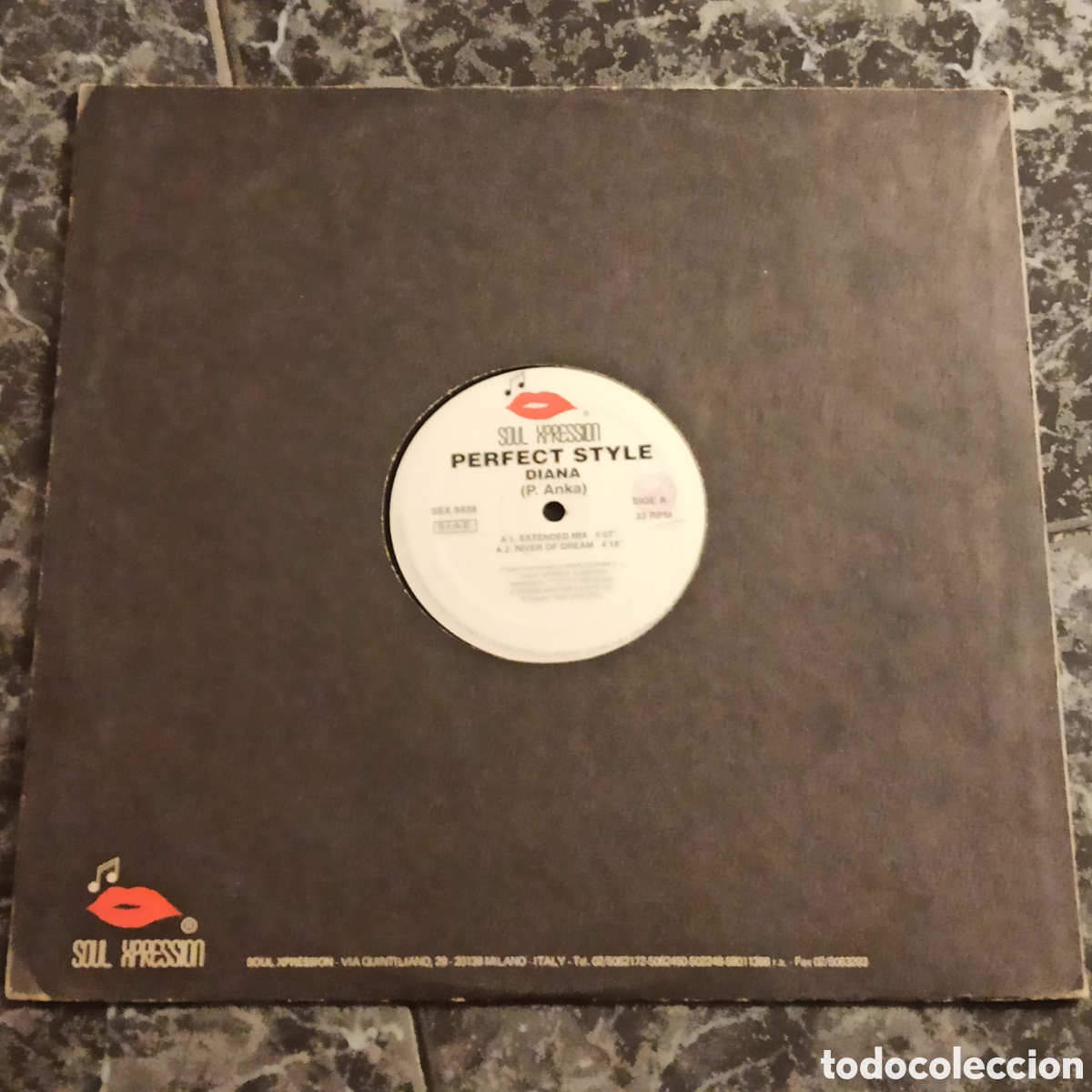 Discos de vinilo: Perfect Style - Diana (12&rdquo;) - Foto 1