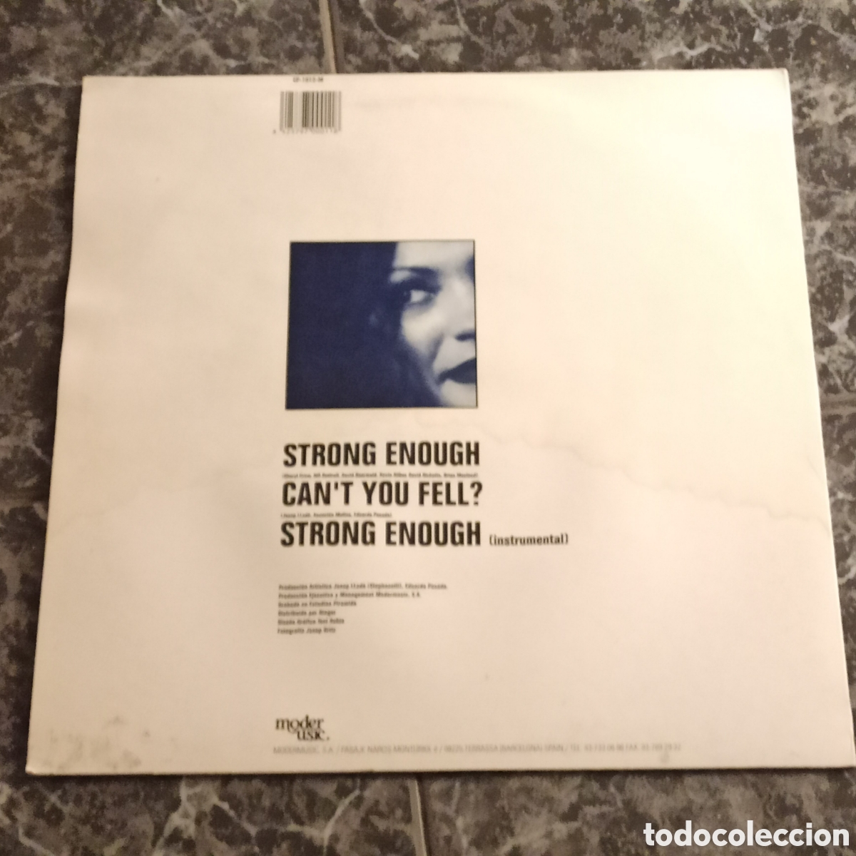 Discos de vinilo: Venus - Strong Enough / Cant You Feel? (12&rdquo;) - Foto 2