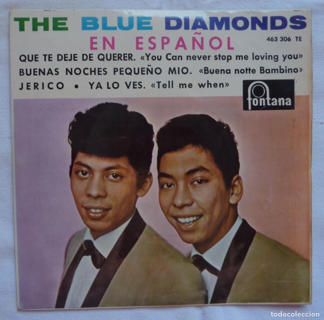 Discos de vinilo: THE BLUE DIAMONDS / JERICO +3 / 1964 / EP - Foto 1