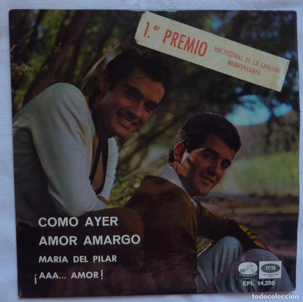 Discos de vinilo: DUO DINAMICO / COMO AYER+3 / 1966 / EP - Foto 1