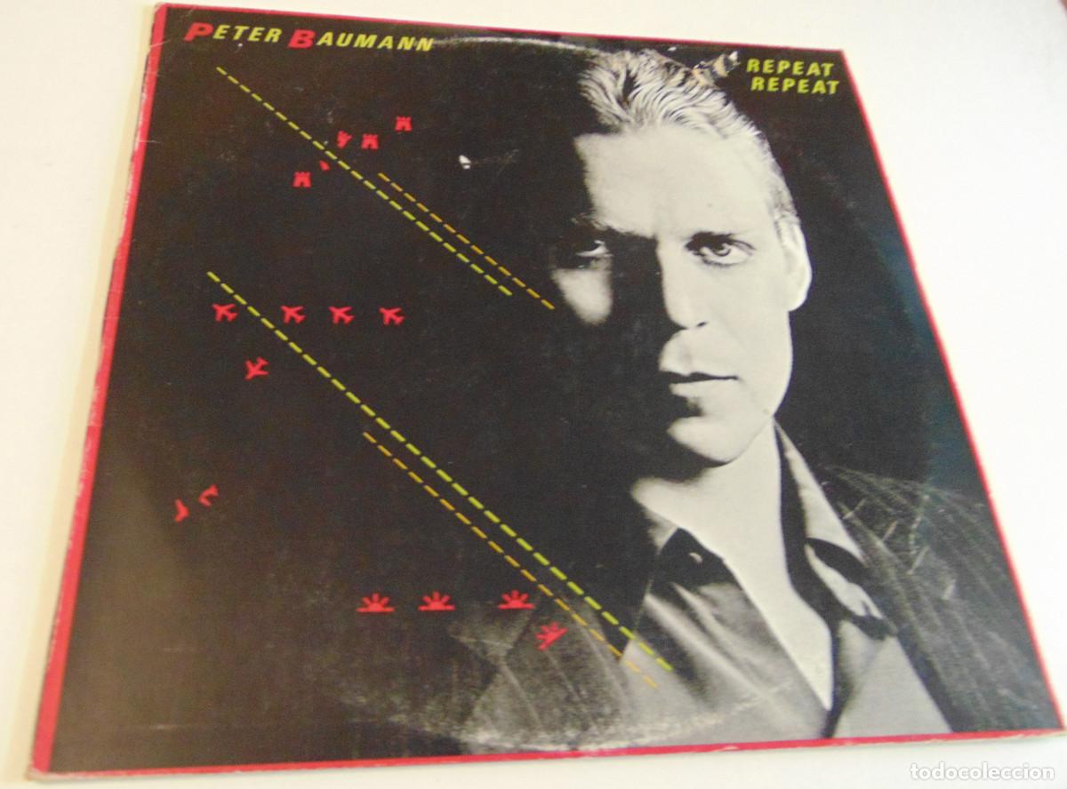 Discos de vinilo: PETER BAUMANN - REPEAT REPEAT - LP 1981 - Foto 1
