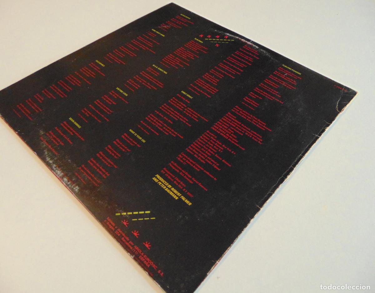 Discos de vinilo: PETER BAUMANN - REPEAT REPEAT - LP 1981 - Foto 3