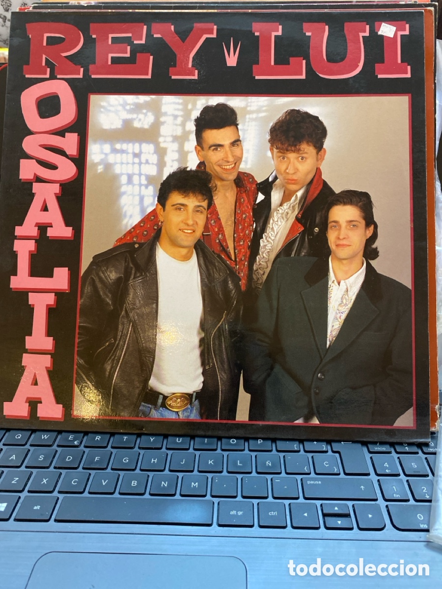 Discos de vinilo: REY LUI - ROSALIA MAXI SINGLE 1990 - Foto 1