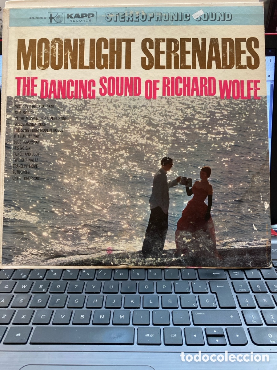 Discos de vinilo: RICHARD WOLFE - MOONLIGHT SERENADES LP USA - Foto 1