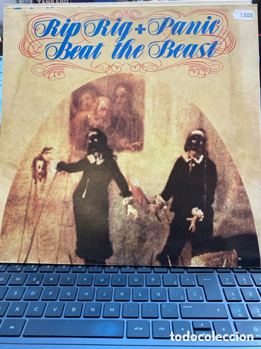 Discos de vinilo: RIP BIG AND PANIC - BEAT THE BEAST MAXI SINGLE 1983 - Foto 1