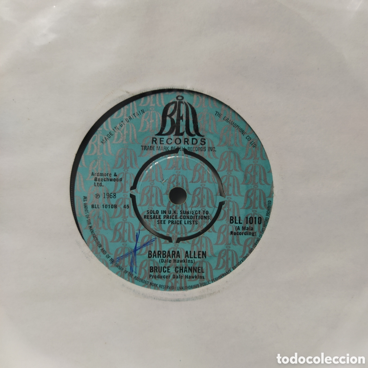 Discos de vinilo: Bruce Channel - Keep On (7&rdquo;, Single) - Foto 1