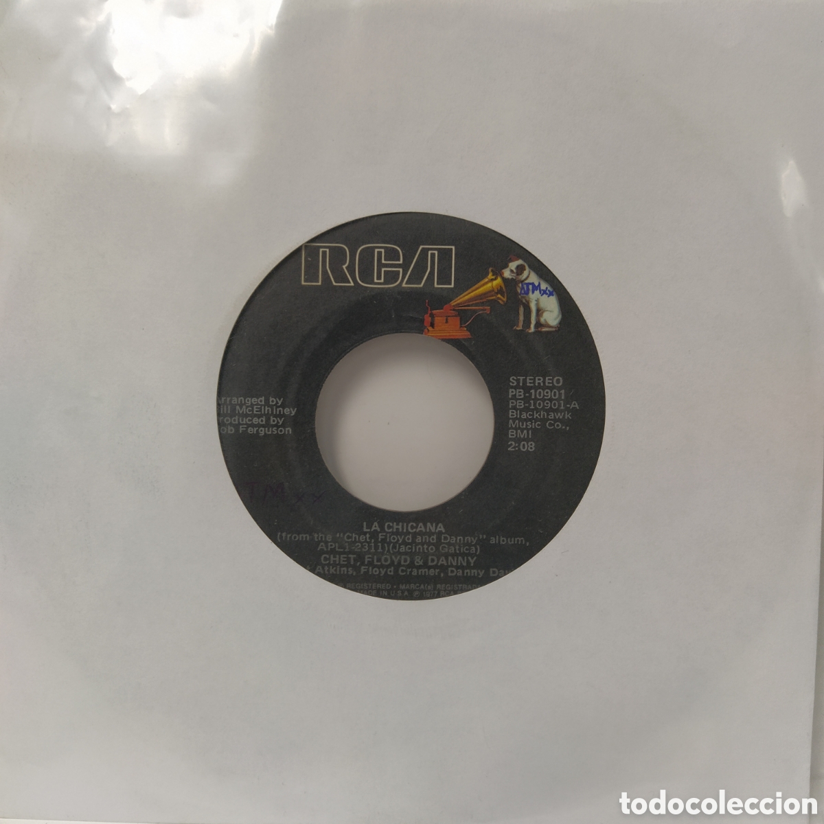 Discos de vinilo: Chet, Floyd & Danny - La Chicana (7&rdquo;, Single) - Foto 1