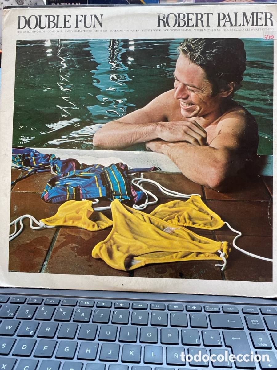 Discos de vinilo: ROBERT PALMER - DOUBLE FUN LP SPAIN 1978 - Foto 1