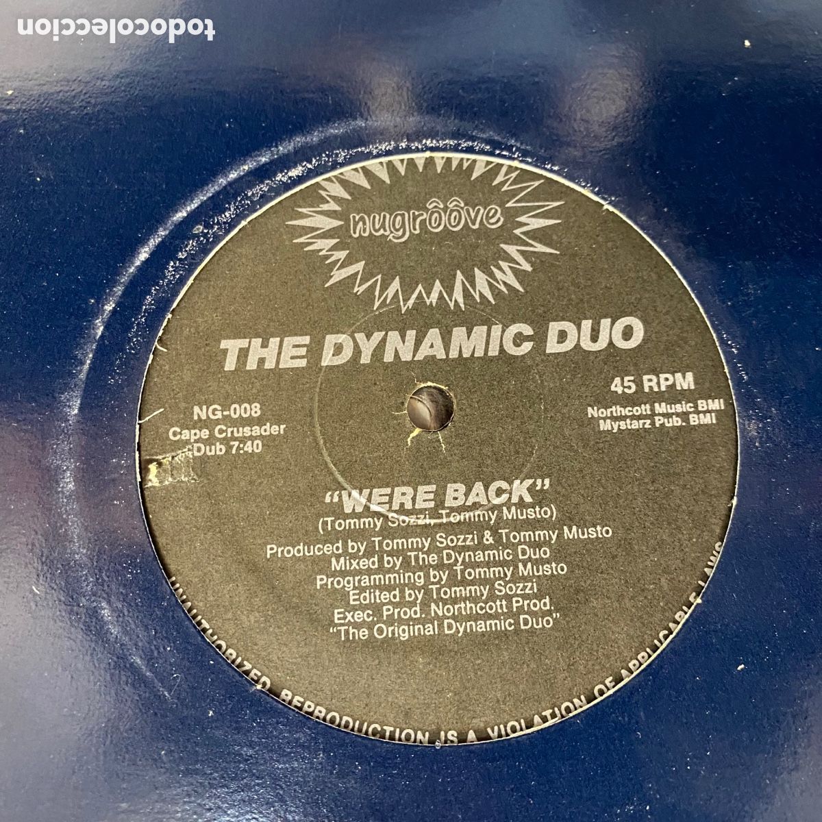 Discos de vinilo: The Dynamic Duo - Were Back (12&rdquo;) - Foto 2