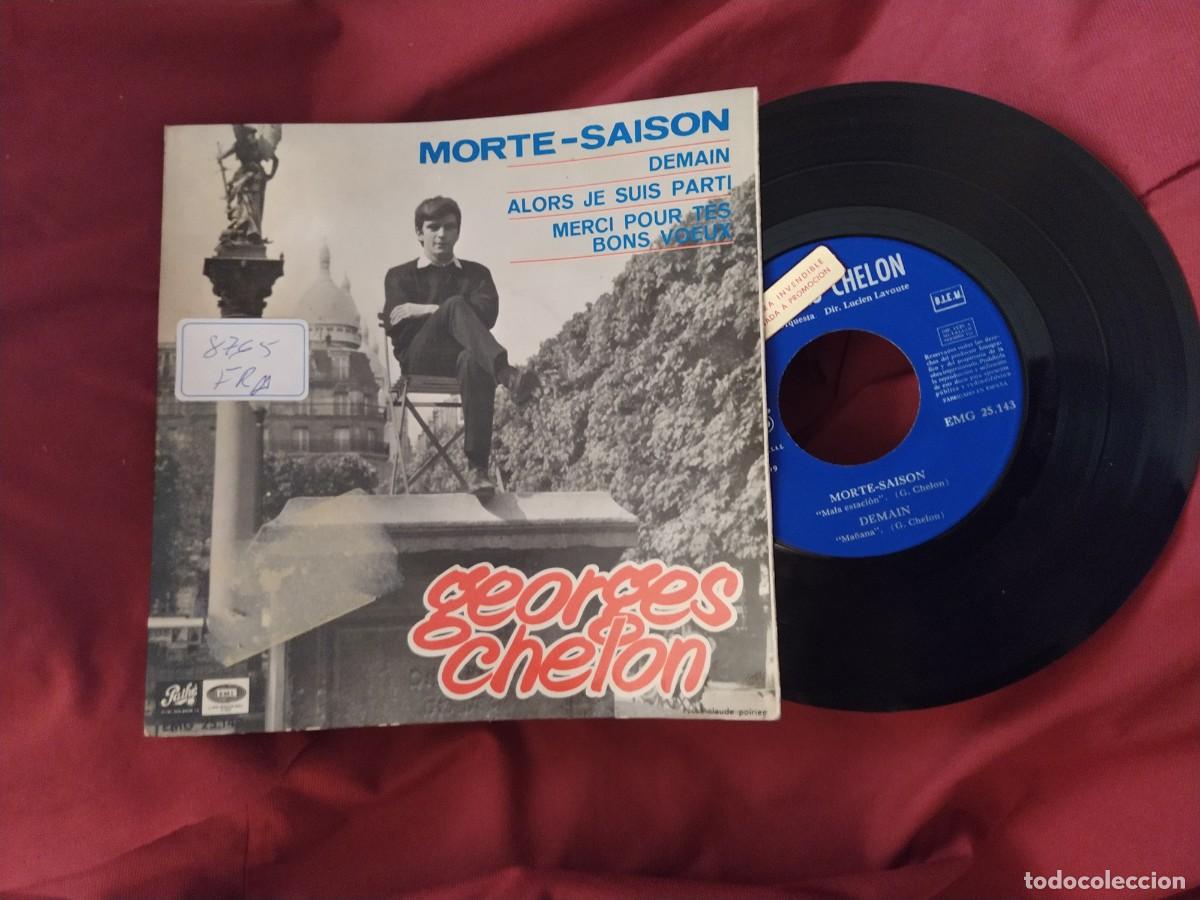 Disques de vinyle: GEORGES CHELON ep MONTE SAISON + 3 PROMOCIONAL ver fotos