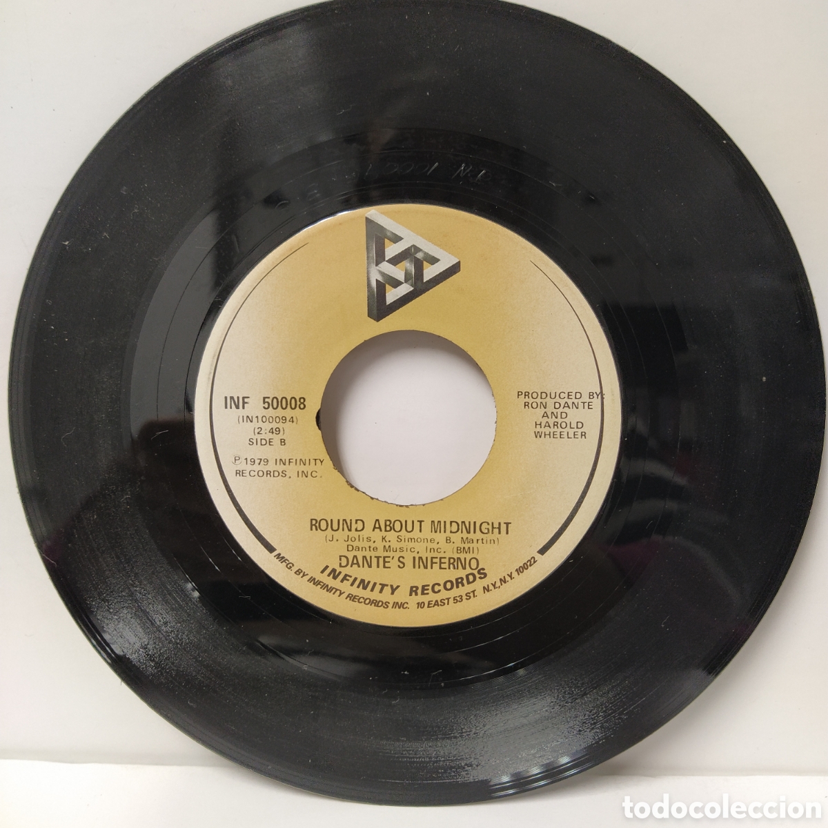 Discos de vinilo: Dantes Inferno - Aint Misbehavin (One Never Knows Do One?) (7&rdquo;, Single) - Foto 2