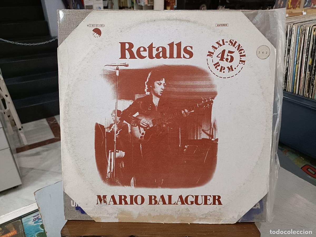 Discos de vinilo: Mario Balaguer - Retalls - Maxi Single 1977 - Foto 1