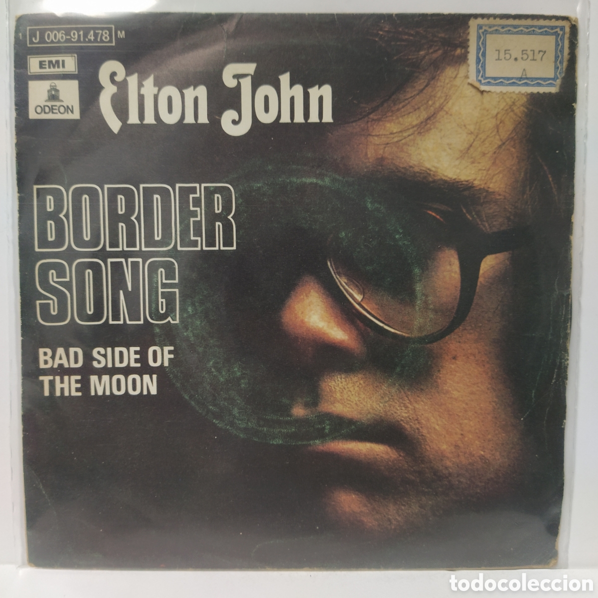 Discos de vinilo: Elton John - Border Song (7&rdquo;, Single) - Foto 1