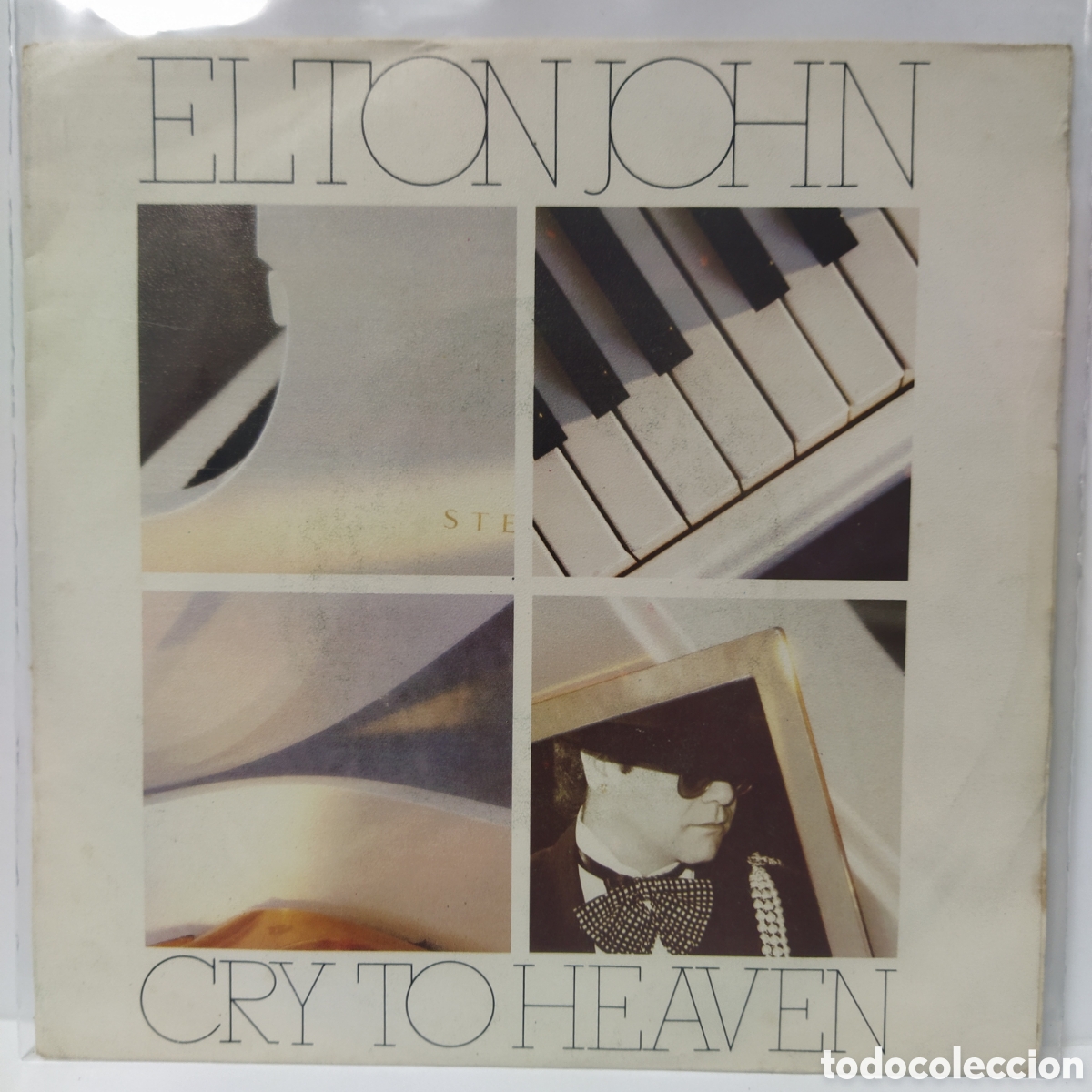 Discos de vinilo: Elton John - Cry To Heaven (7&rdquo;, Single) - Foto 1