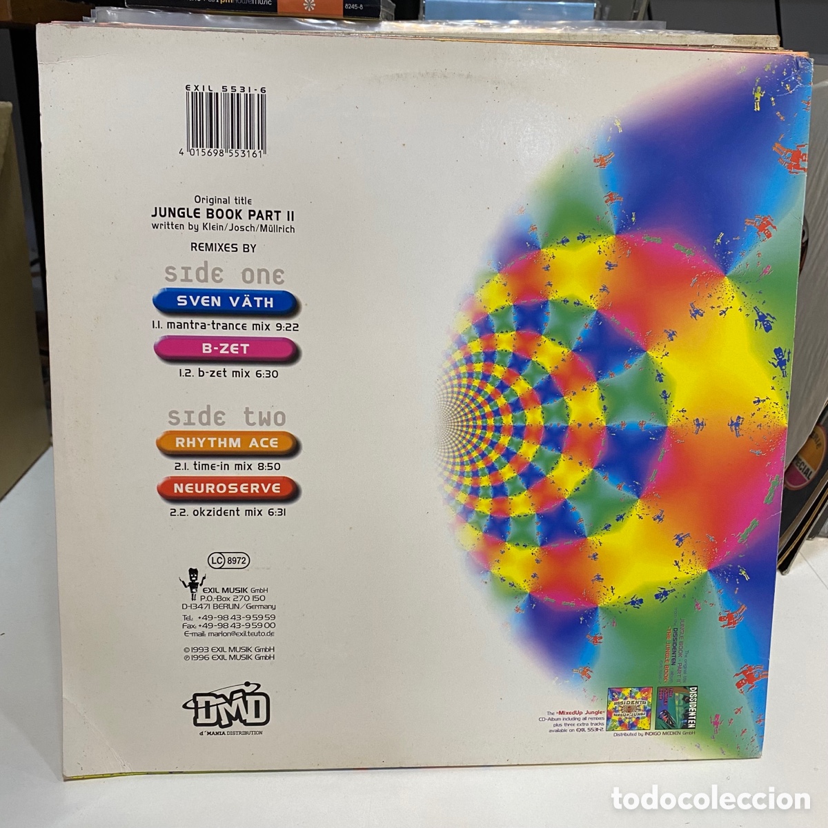 Discos de vinilo: Dissidenten - Mixed Up Jungle (12&rdquo;) - Foto 2