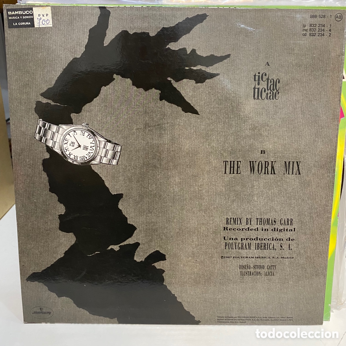 Discos de vinilo: Magic Mix: &rdquo;Tic-tac Tic-tac&rdquo; (12&rdquo;, Maxi) - Foto 2