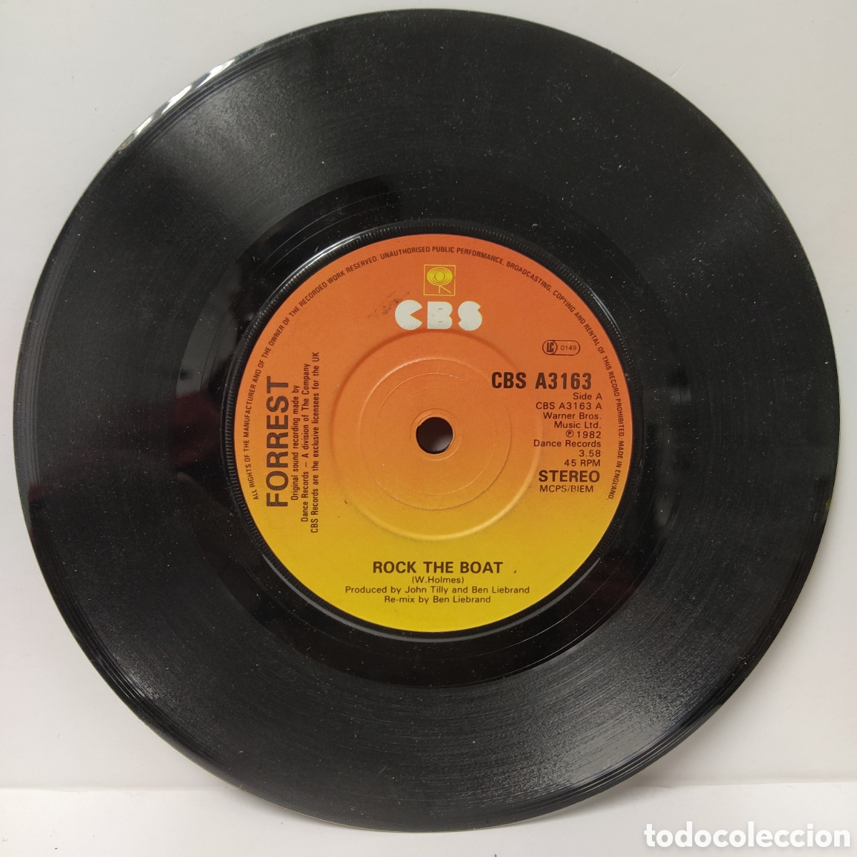 Discos de vinilo: Forrest - Rock The Boat (7&rdquo;, Single) - Foto 2