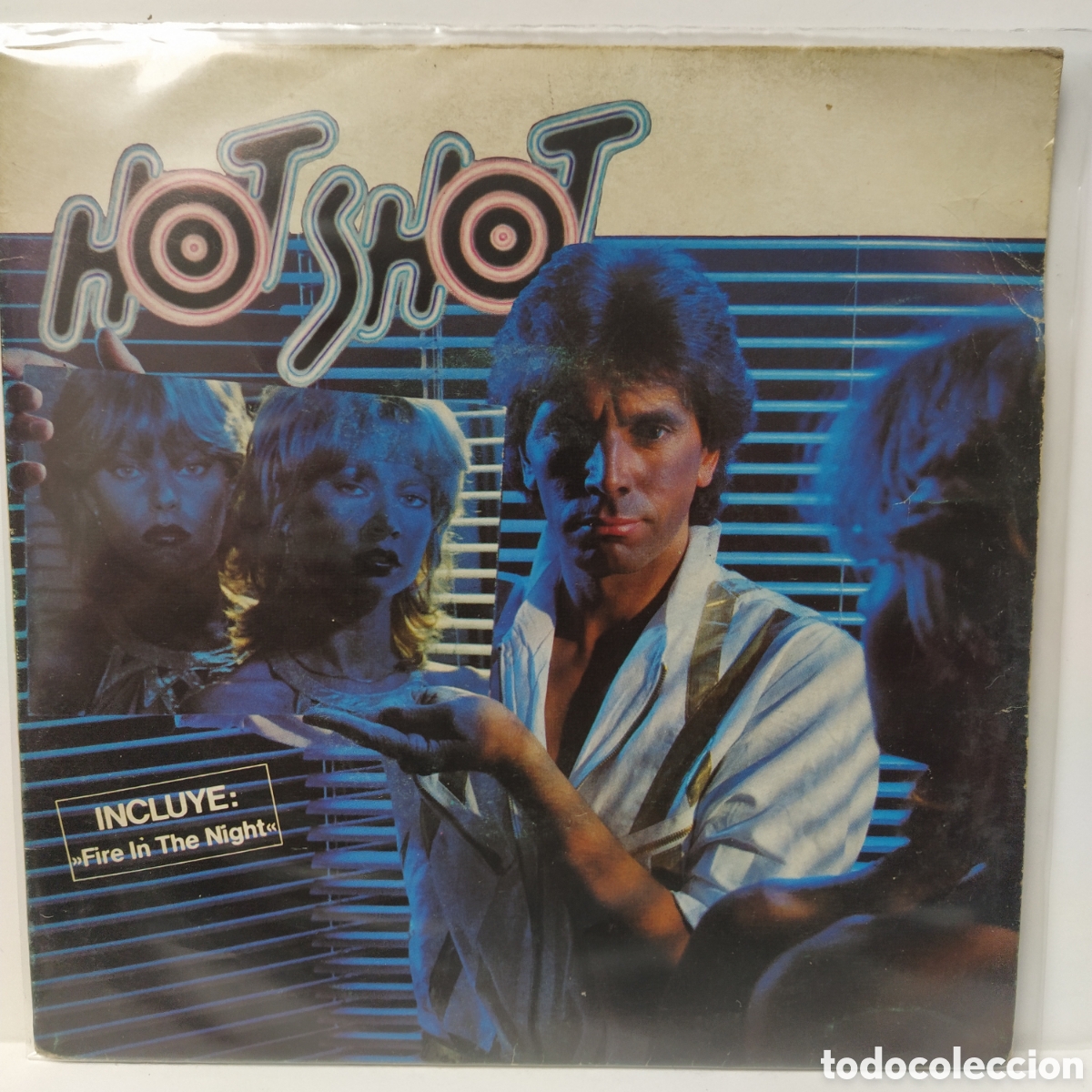 Discos de vinilo: Hot Shot - Fire In The Night (7&rdquo;, Single) - Foto 1
