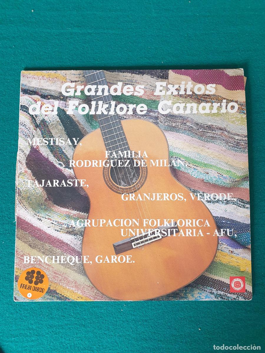 Discos de vinilo: Grandes exitos del folklore canario - Foto 1