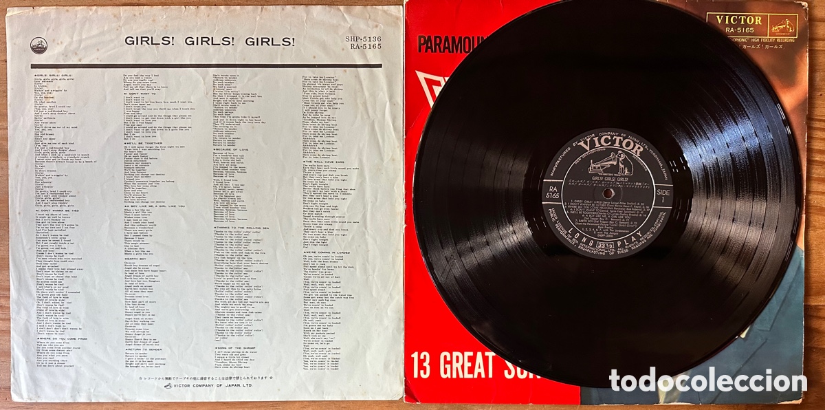Discos de vinilo: Elvis Presley. Jap&oacute;n , 1962 - Foto 3