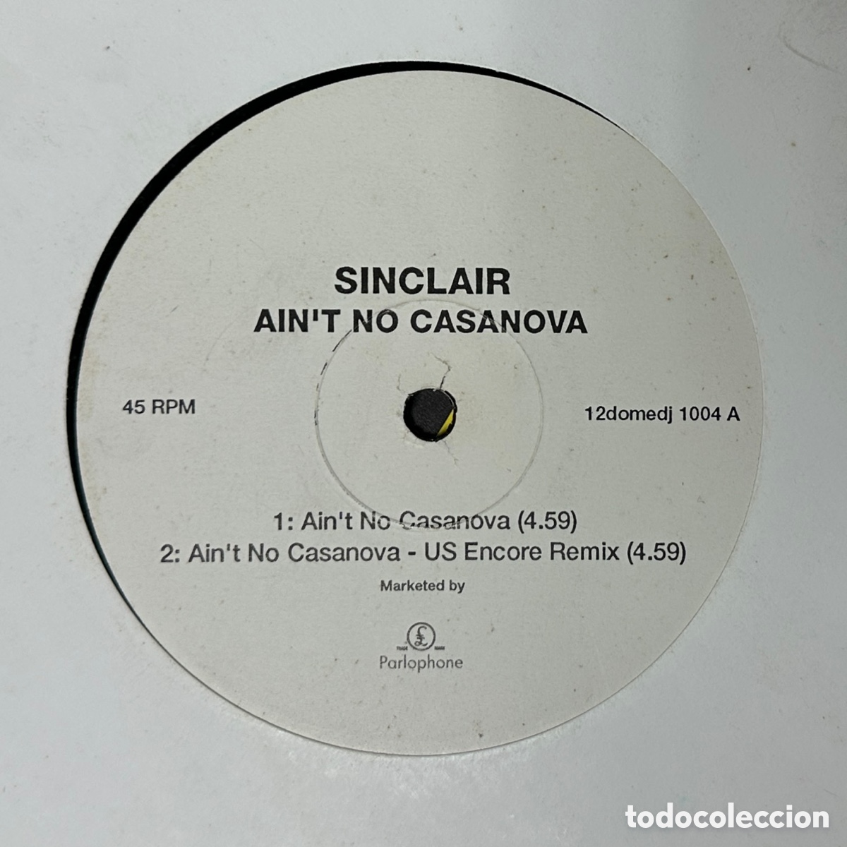 Discos de vinilo: Sinclair - Aint No Casanova (12&rdquo;, Promo) - Foto 1
