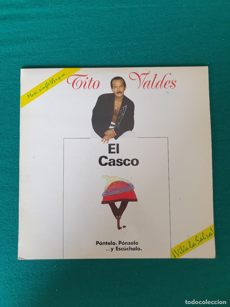 Discos de vinilo: Tito Vald&eacute;s &ndash; El Casco - Foto 1