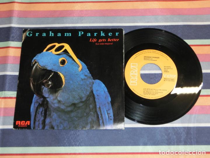 Discos de vinilo: GRAHAM PARKER - LIFE GETS BETTER - Foto 1