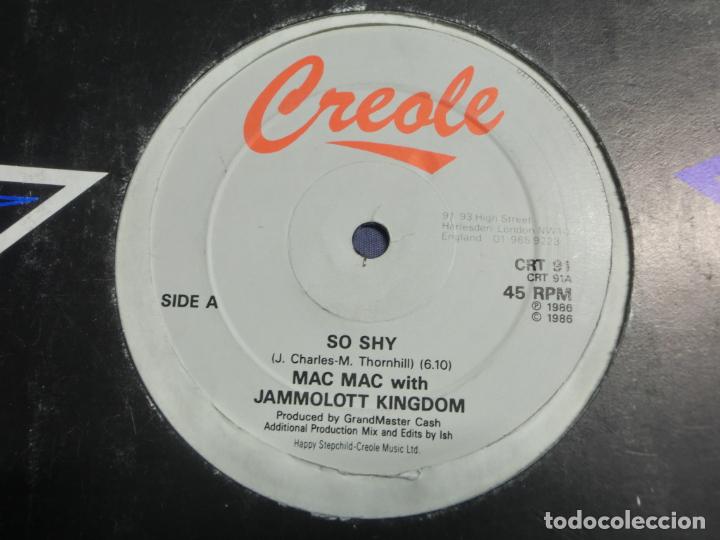 Discos de vinilo: Mac Mac With Jammolott Kingdom &ndash; So Shy - Foto 2