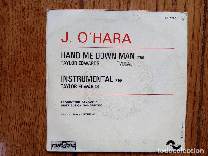 Discos de vinilo: J. Ohara - hand me down man + instrumental - Foto 2