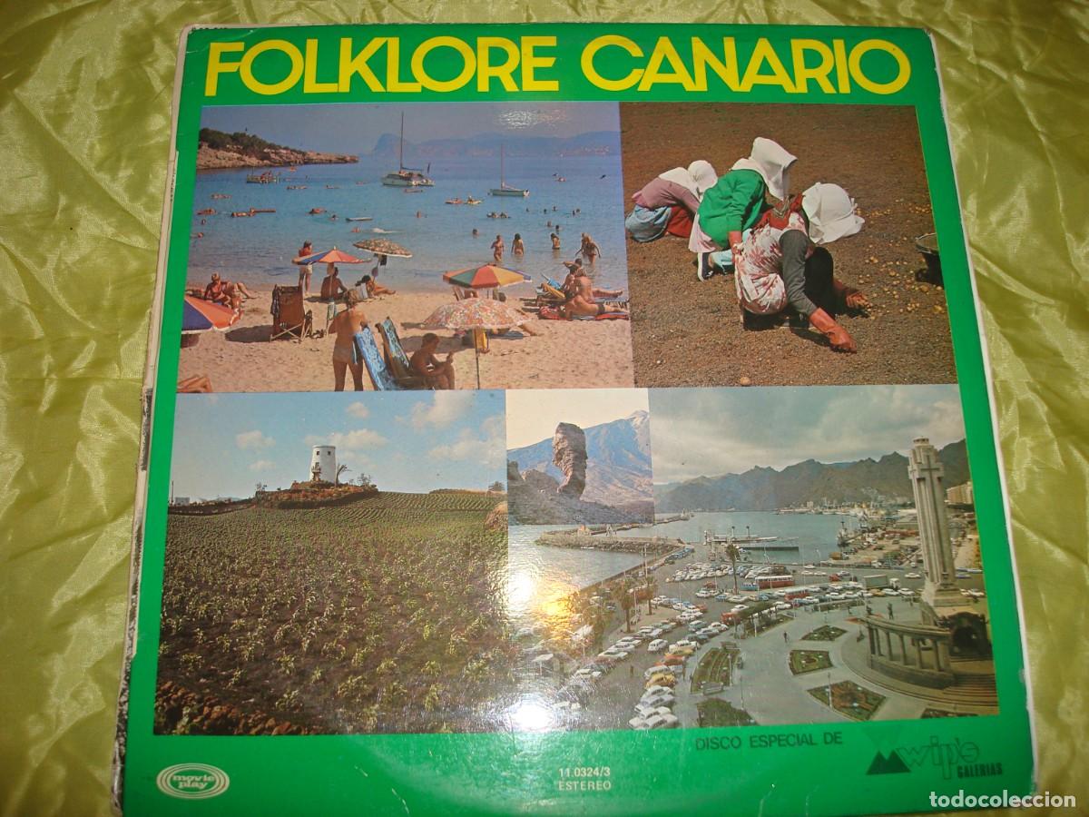 Discos de vinilo: FOLKLORE CANARIO. MOVIEPLAY, 1977. IMPECABLE(#) - Foto 1